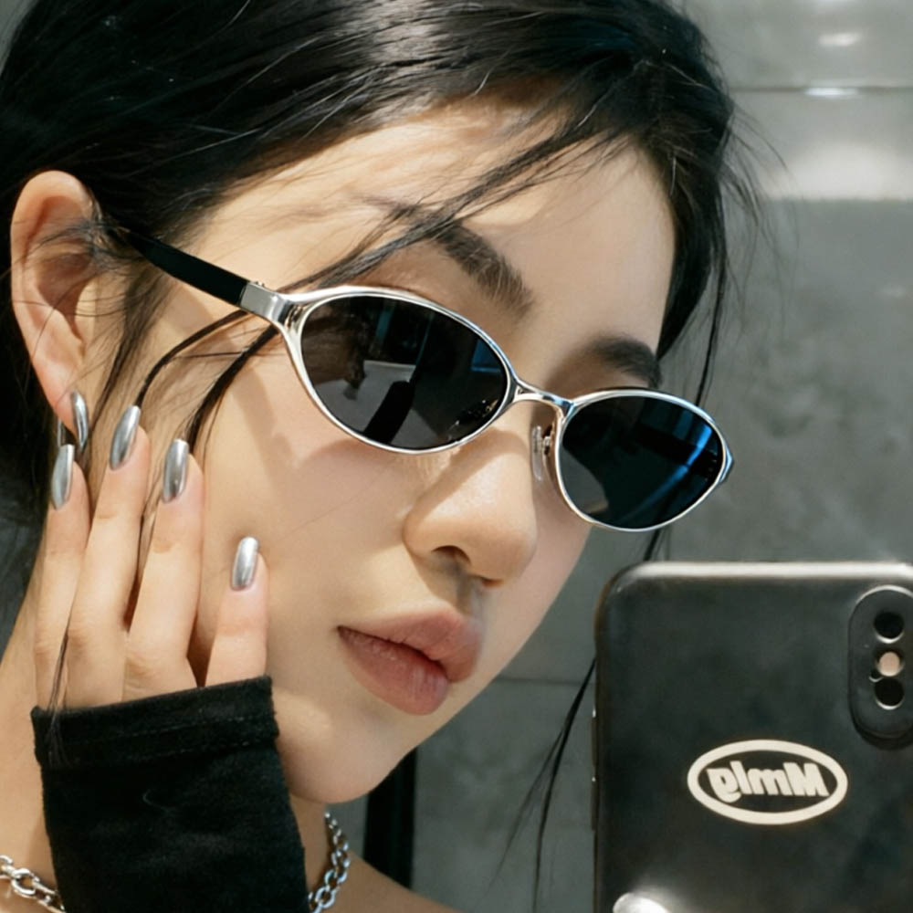 Women'S Fashion Eyewear - 한국 스타일 작은 타원형 Y2K 선글라스