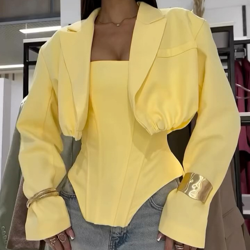 Women'S Fashion Blazer - 2025년 가을 신상 유럽 및 미국