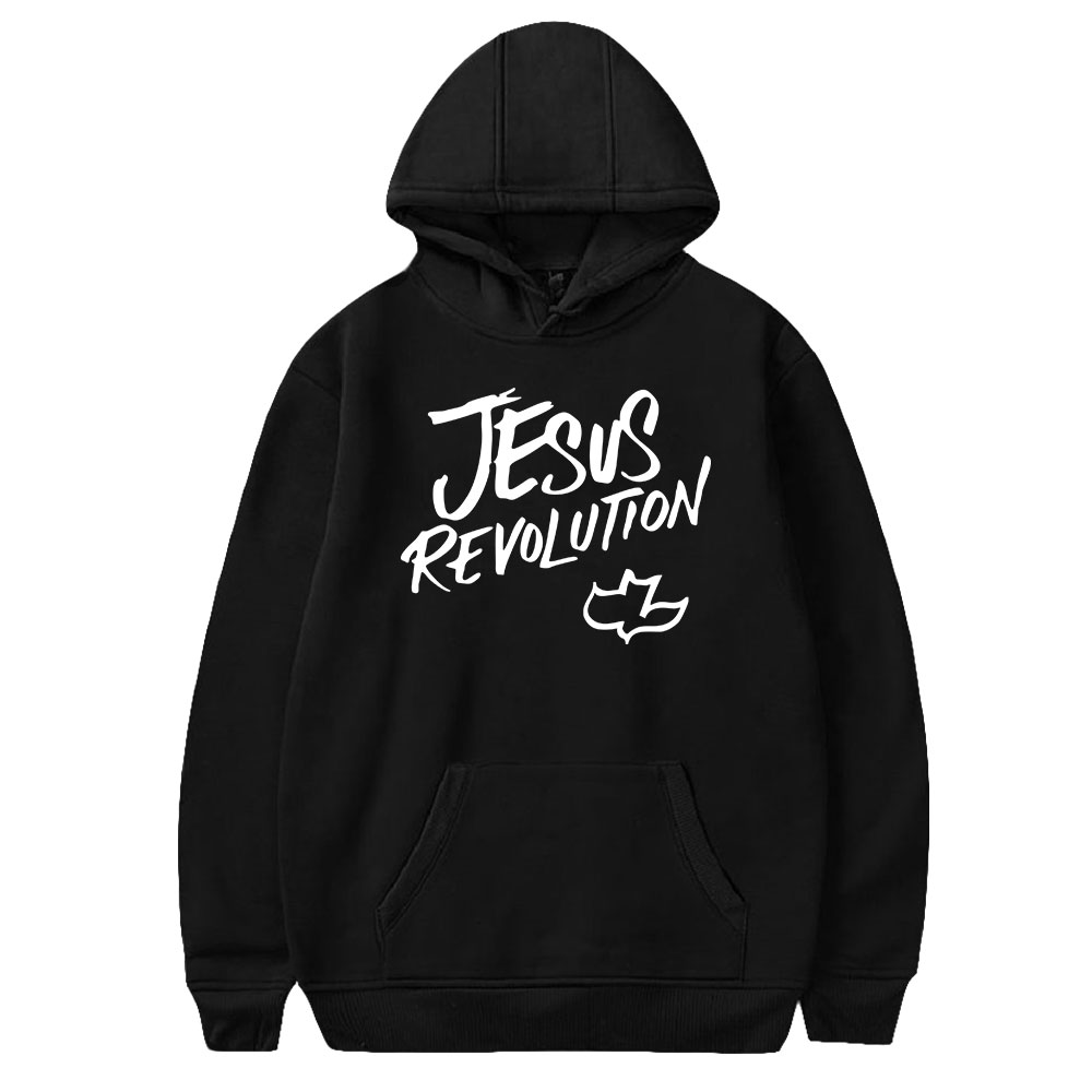 Women'S Fashion Revolution - 예수 혁명 영화 후드 유니섹스 긴