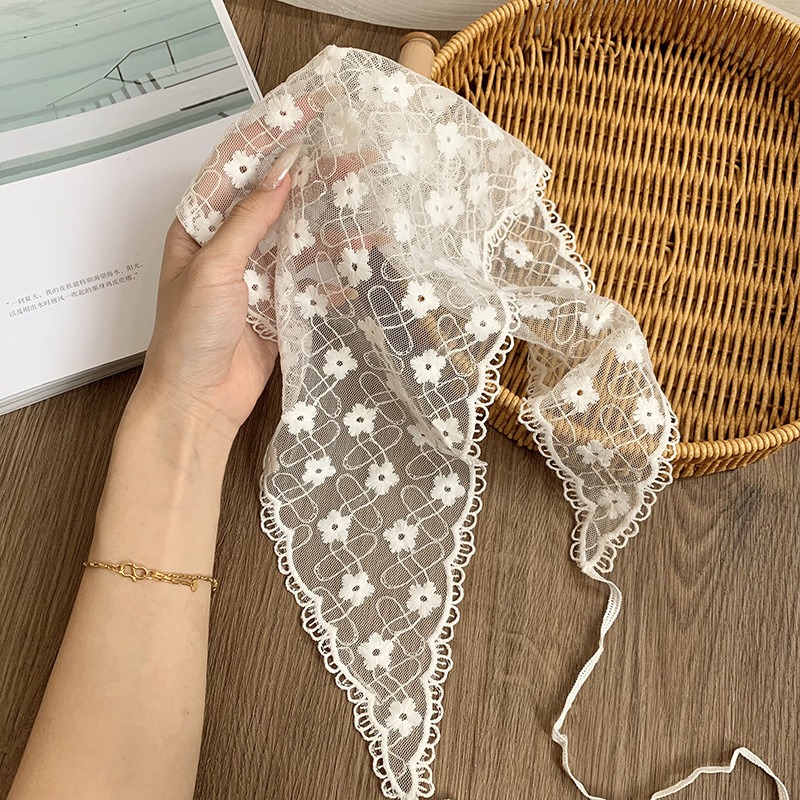 Corset Top Boned - 레이스 스카프 다기능 프랑스 헤어밴드 헤어밴드