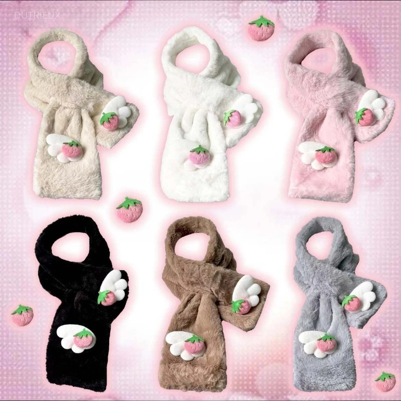 Women'S Y2K Fashion Aesthetic - 2026 일본 크로스 걸 롱 스카프