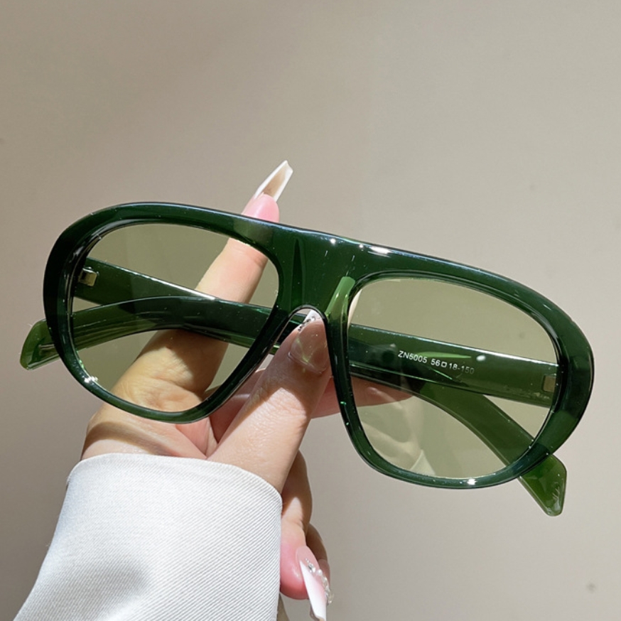 Women'S Fashion Eyewear - 새로운 오버사이즈 파일럿 선글라스 여성 남성