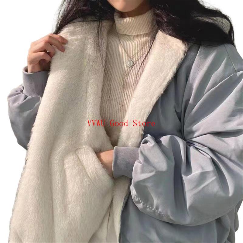 여성의 뒤집을 수있는 따뜻한 가짜 모피 코트 후드가있는 - Sherpa Coat Women 리뷰 및 가격