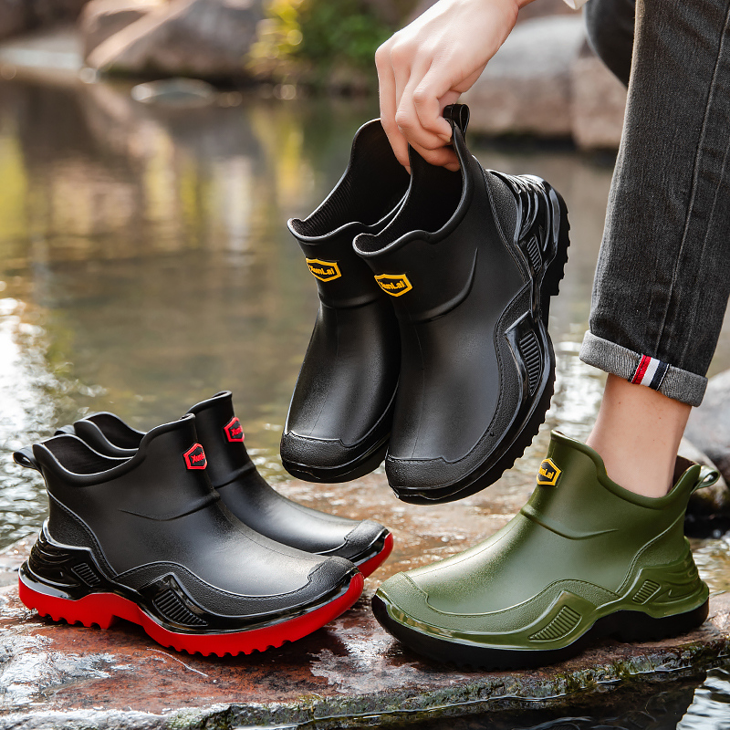 남녀공용 패셔너블한 짧은 장화, 가을, 겨울용, 보온  - Women'S Fashion Rain Boots 리뷰 및 가격