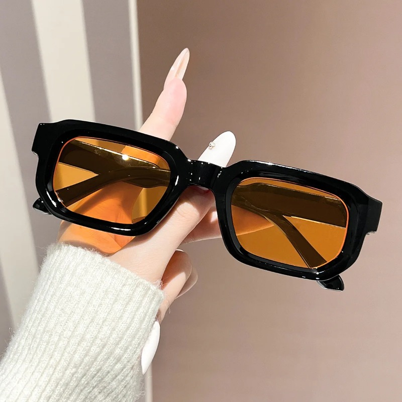 새로운 핫셀링 사각형 스몰 프레임 레트로 패션 선글라스 - Women'S Fashion Eyewear 리뷰 및 가격
