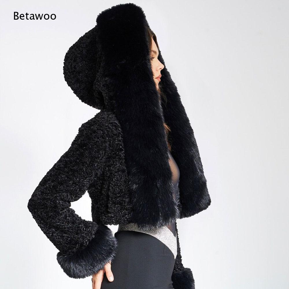 여성용 페이크 퍼 트리밍 빅 칼라 크롭 테디 재킷 플러 - Sherpa Coat Women 리뷰 및 가격