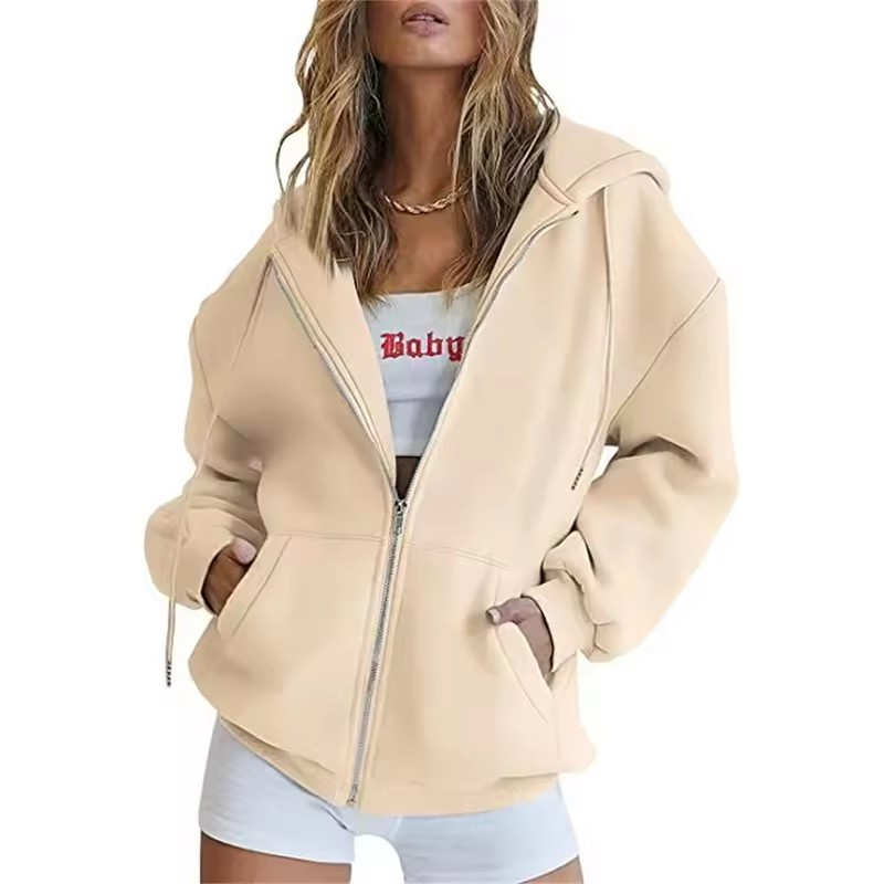 봄 가을 패션 지퍼 여성 후드 스웨트 셔츠 카디건 데일 - Women'S Fashion Zip Up Hoodies 리뷰 및 가격