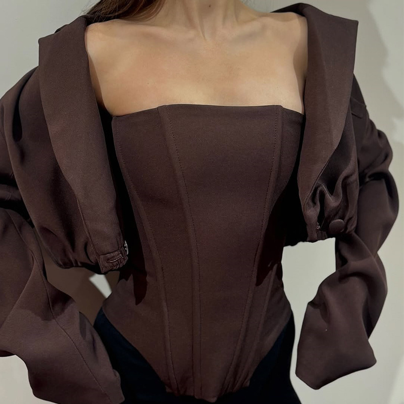 2025년 가을 신상 유럽 및 미국 여성 의류, 짧은  - Women'S Fashion Blazer 리뷰 및 가격