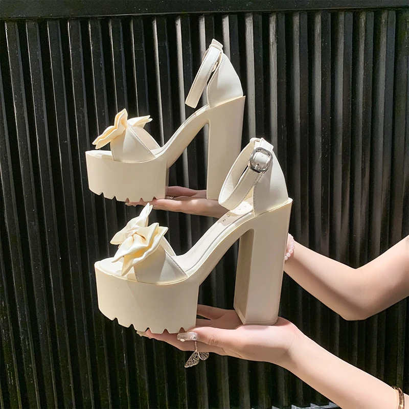 여성 샌들 2025 새로운 여름 신발 트렌드 블랙 화이 - Women Fashion Korean 리뷰 및 가격
