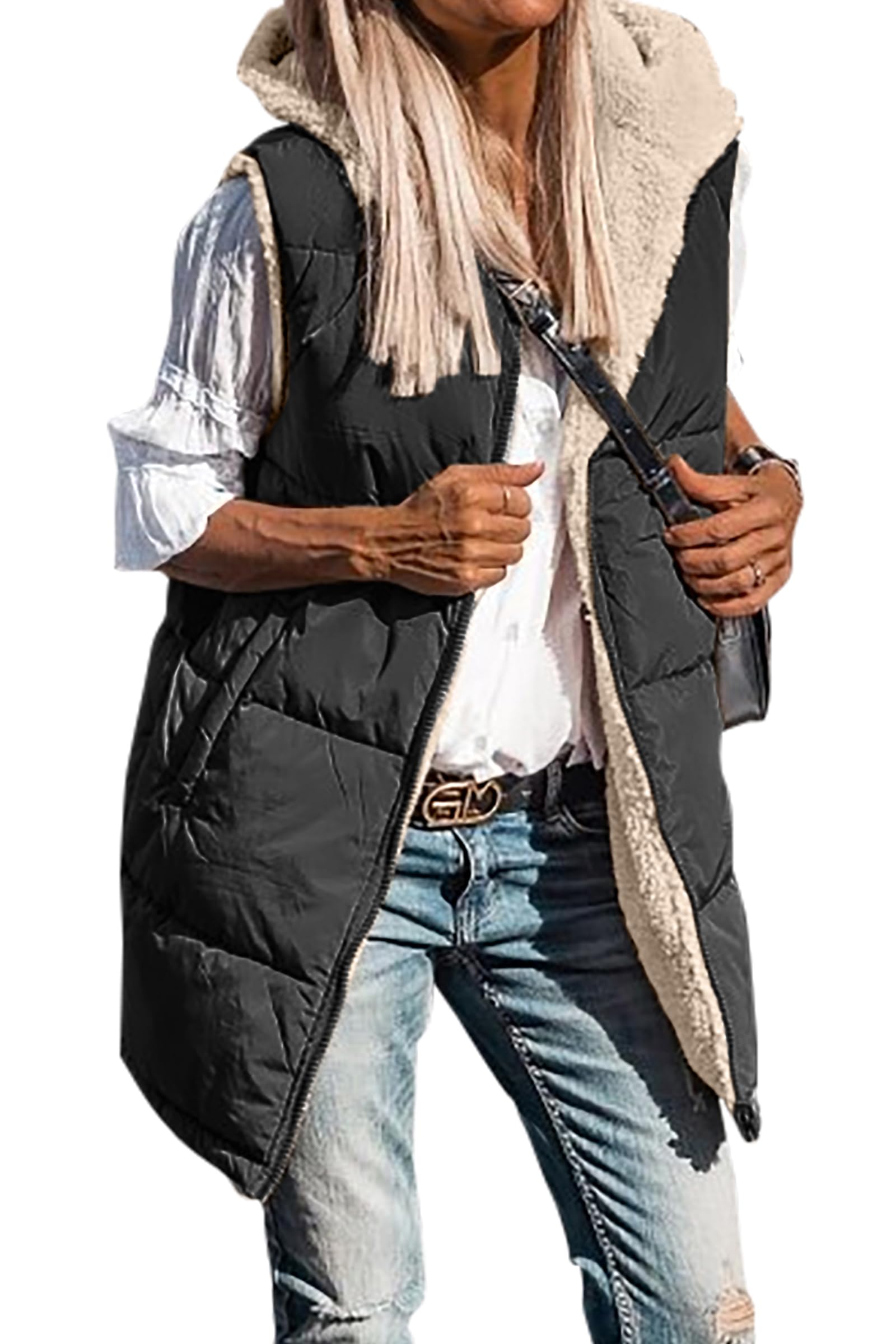 양면 착용 가능한 여성용 2023년 겨울 따뜻한 셰르파 - Sherpa Coat Women 리뷰 및 가격