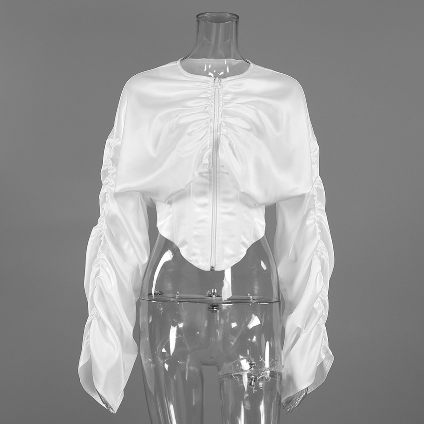 레트로 퍼프 소매 크롭탑 여성용 2026 봄 여름 패션 - Corset Top Boned 리뷰 및 가격