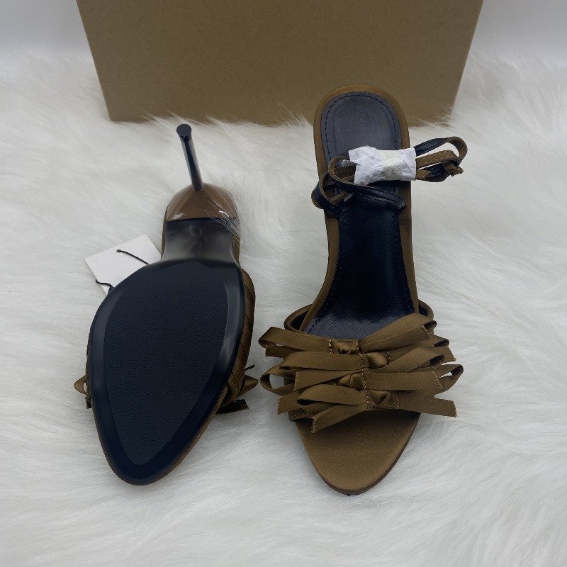 브랜드 앵클 스트랩 슈퍼 하이힐 여성 모던 샌들 브라운 - Women'S Fashion Brand Shoes 리뷰 및 가격