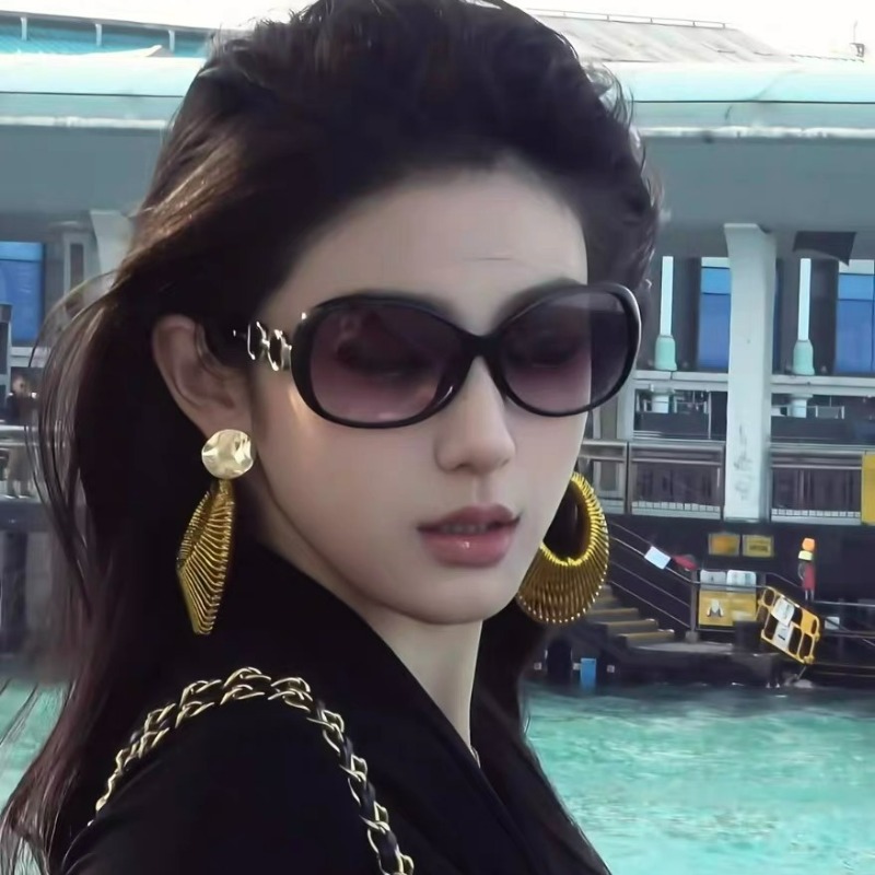 패션 대형 사이즈 선글라스 여성 남성용 우아한 고급 장 - Women'S Fashion Eyewear 리뷰 및 가격