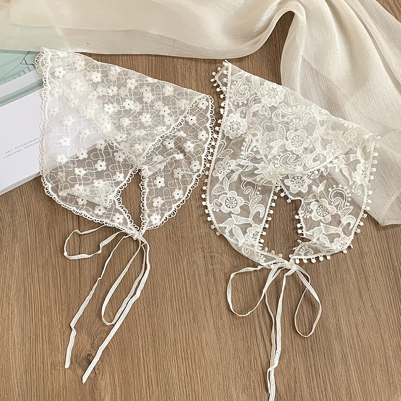 레이스 스카프 다기능 프랑스 헤어밴드 헤어밴드 삼각형  - Corset Top Boned 리뷰 및 가격