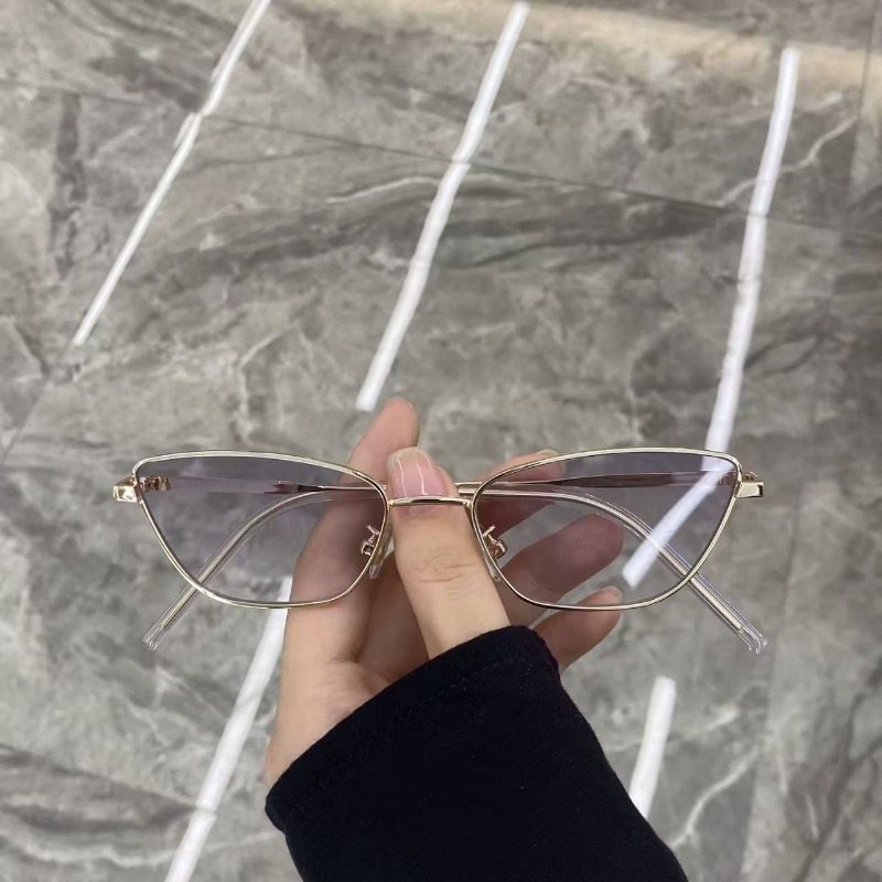 여성용 세련된 마름모꼴 메탈 선글라스, 스트리트 사진  - Women'S Fashion Eyewear 리뷰 및 가격