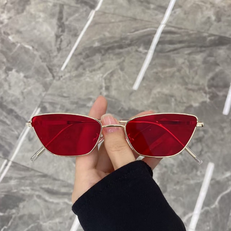 여성용 세련된 마름모꼴 메탈 선글라스, 스트리트 사진  - Women'S Fashion Eyewear 리뷰 및 가격