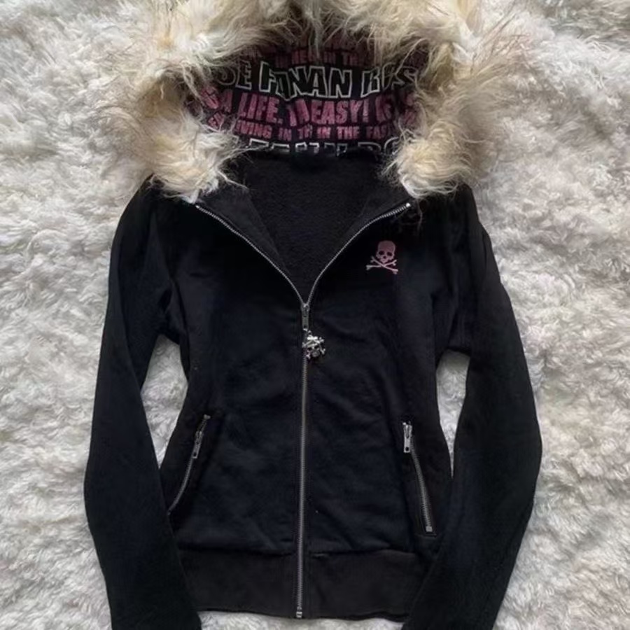 가을과 겨울 클래식 하라주쿠 스타일 패션 레트로 후디  - Women'S Fashion Zip Up Hoodies 리뷰 및 가격
