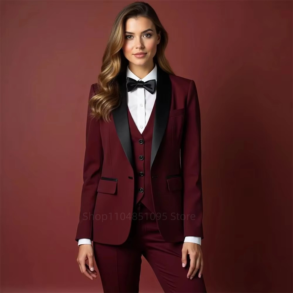 패션 여성 정장 블레이저 고품질 3피스 자켓 팬츠 베스 - Women'S Fashion Blazer 리뷰 및 가격
