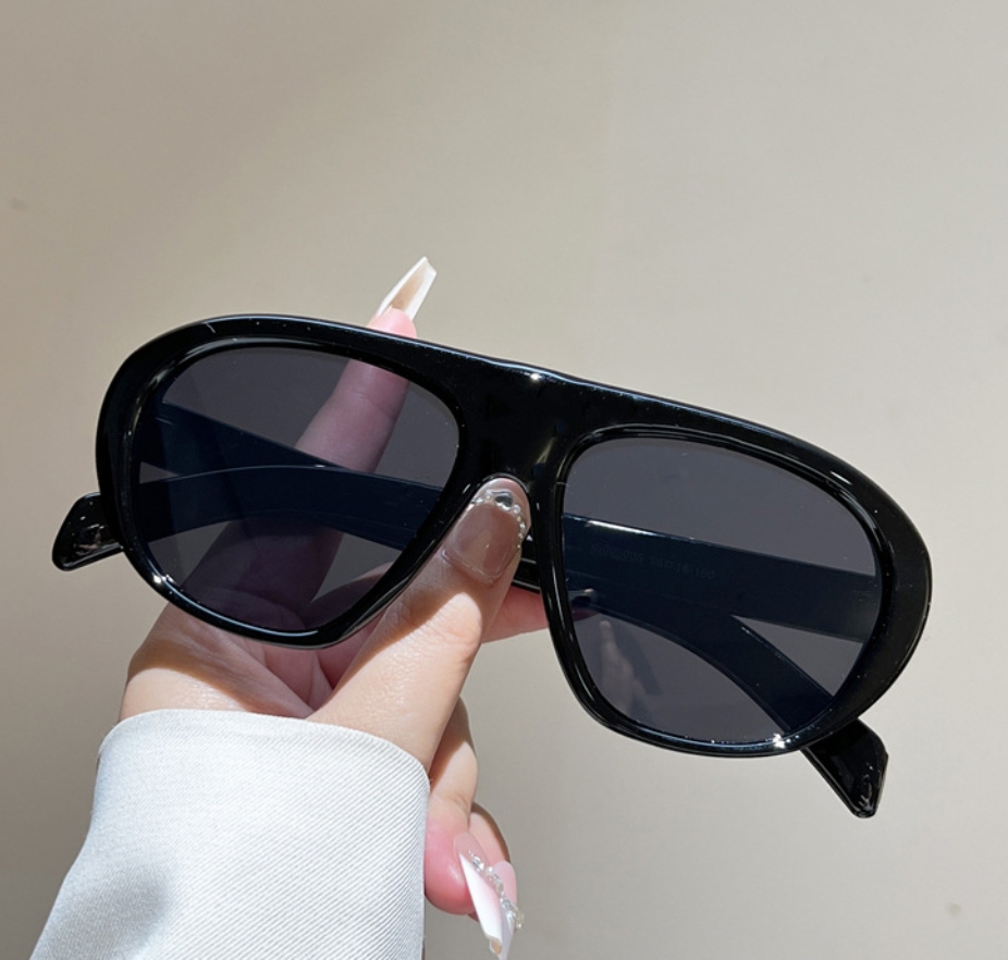 새로운 오버사이즈 파일럿 선글라스 여성 남성 빈티지 브 - Women'S Fashion Eyewear 리뷰 및 가격