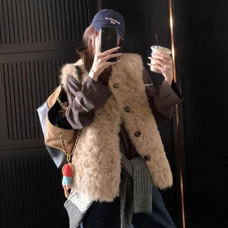 여성용 2026년 가을 겨울 신상 인조 셰르파 퍼 베스 - Sherpa Coat Women 리뷰 및 가격